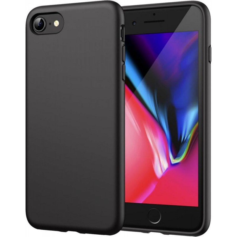 cover in silicone iphone 7/8/SE 2020 nera cover in silicone iphone 7/8/SE 2020 nera