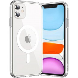 cover iphone 11 trasparente  compatibile magsafe