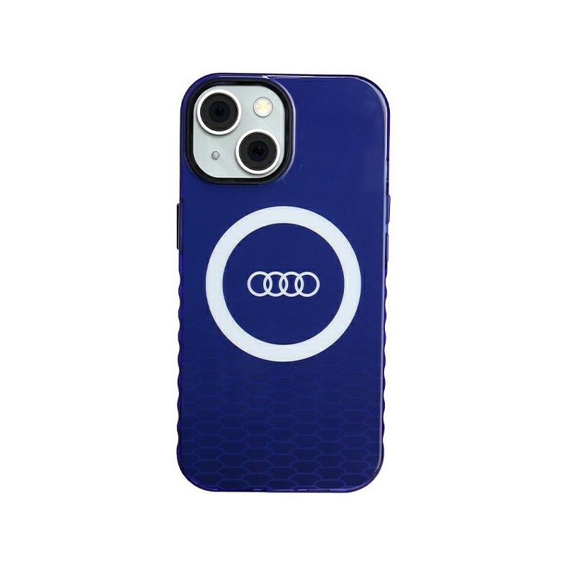 cover audi iphone 15 blu compatibile magsafe cover audi iphone 15 blu compatibile magsafe