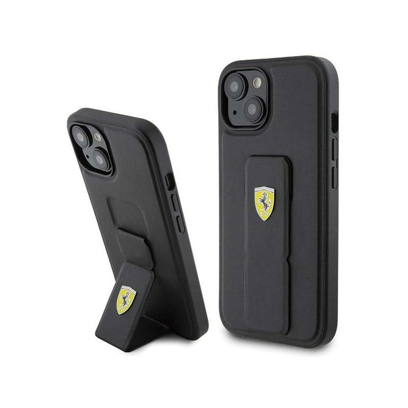 cover ferrari iphone 15 nera