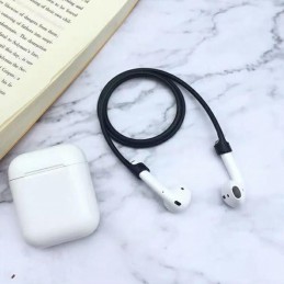 laccio porta airpods  universale da collo nero