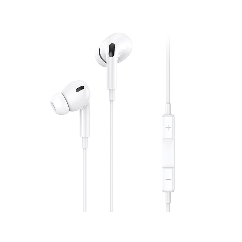 auricolare usams lighting con controllo volume capsule bianco auricolare usams lighting con controllo volume capsule bianco