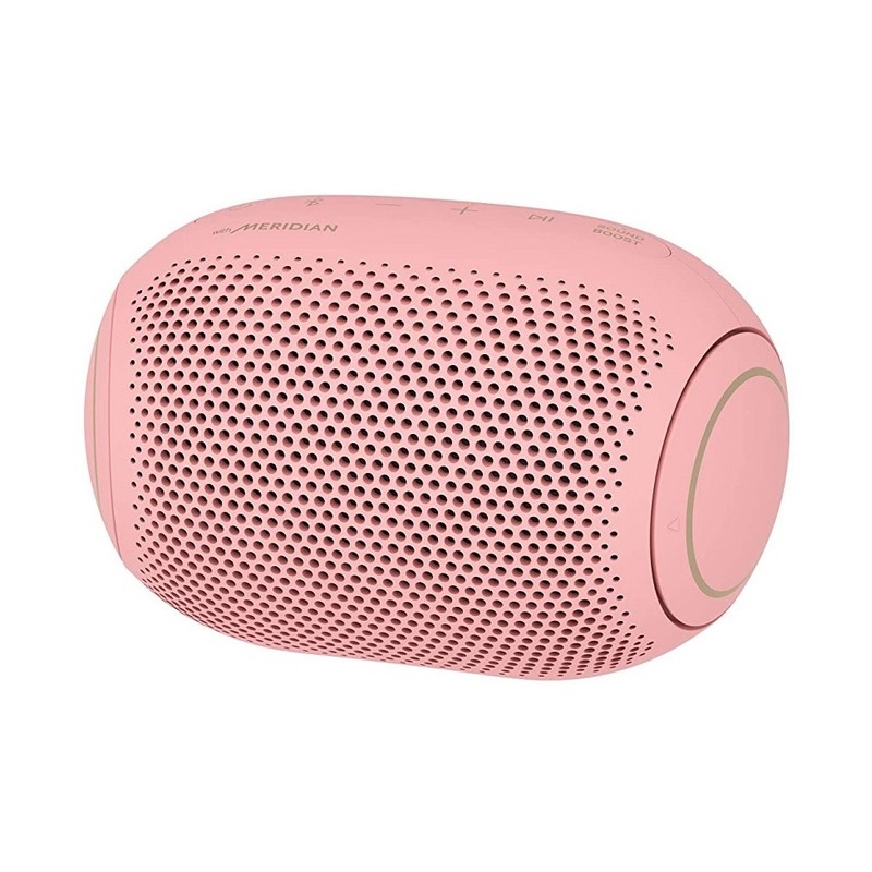 speaker bluetooth LG xboom ipx5 resistente allìacqua batteria lunga durata rosa