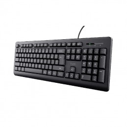tastiera a filo plug and play trust usb