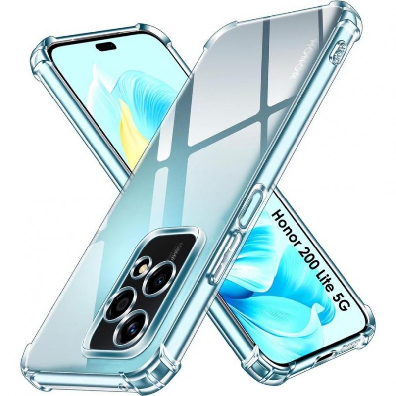 custodia in tpu per honor 200 lite 5g trasparente