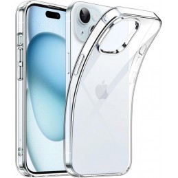 cover  silicone iphone 15 plus trasparente