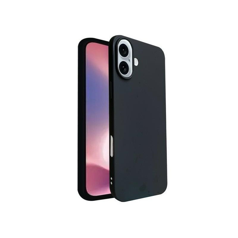 cover  silicone iphone 16 black