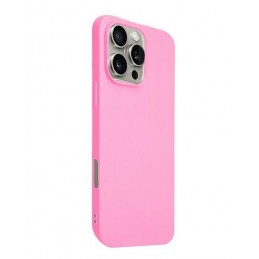cover  silicone iphone 16 pro max rosa