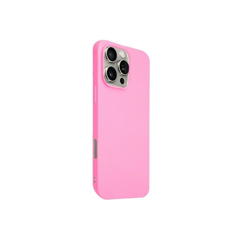 cover  silicone iphone 16 pro max rosa