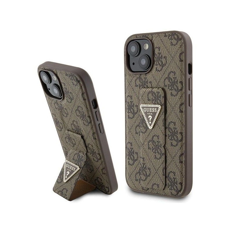 cover guess iphone 15/14/13 brown cover guess iphone 15/14/13 brown