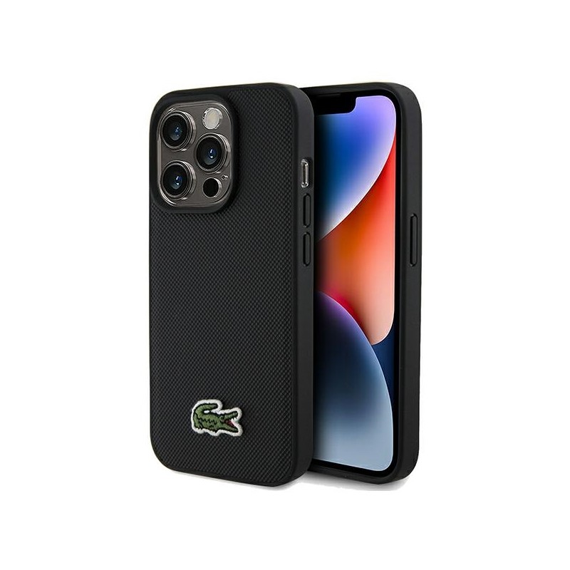 cover lacoste iphone 15 pro max nera magsafe compatibile cover lacoste iphone 15 pro max nera magsafe compatibile