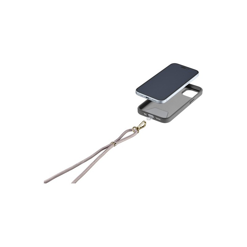 laccio portatelefono universale da collo rosegold