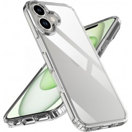 cover  silicone iphone 16 plus trasparente