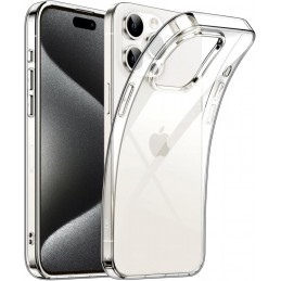 cover  silicone iphone 16 pro max trasparente