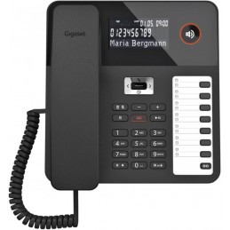 gigaset desk 600 Telefono da tavolo o da parete con 10 tasti di selezione rapida e 4 tasti di selezione diretta