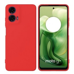 cover motorola g24 silicone rossa