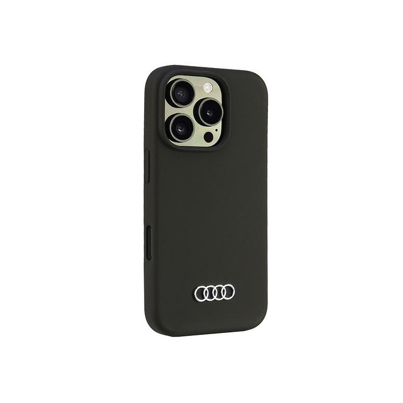 cover audi iphone 16 pro max silicone nera cover audi iphone 16 pro max silicone nera