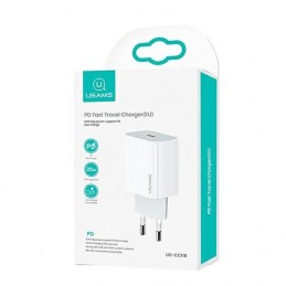 caricabatterie usb-c 20W bianco