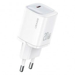 caricabatterie usbc 20W gan bianco