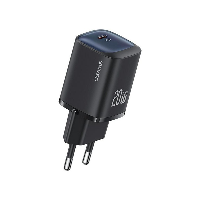caricabatterie usbc 20W gan nero