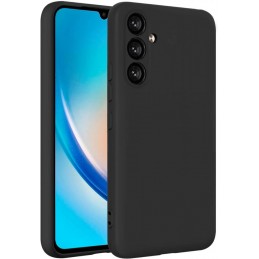 cover in silicone per samsung a16  nera