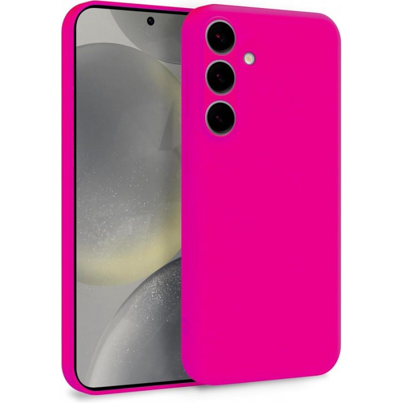 cover in silicone samsung s24 fe fucsia cover in silicone samsung s24 fe fucsia