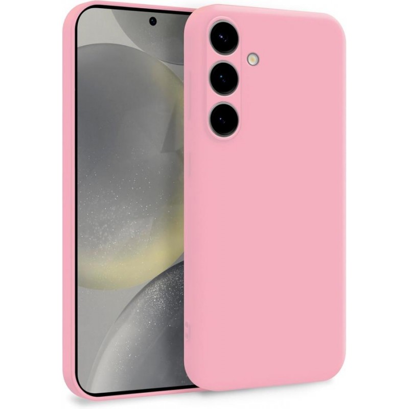 cover in silicone samsung s24 fe rosa cover in silicone samsung s24 fe rosa
