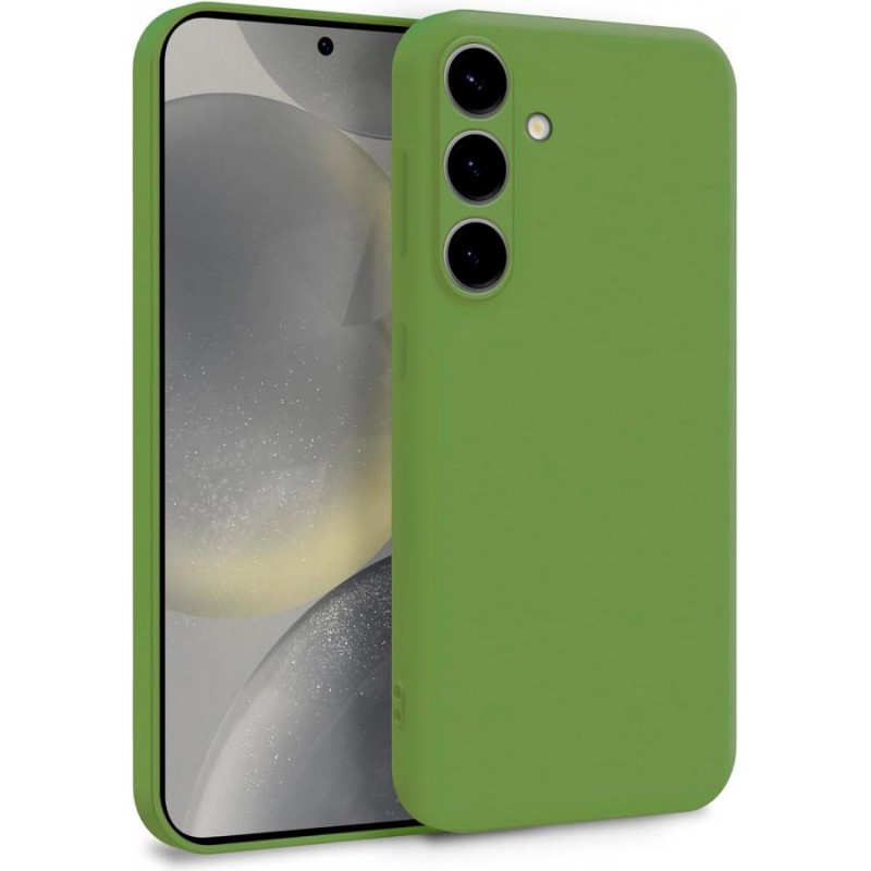 cover in silicone samsung s24 fe verde cover in silicone samsung s24 fe verde
