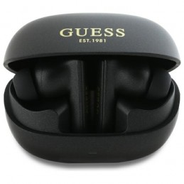 auricolare vivavoce bluetooth guess nero tws base di ricarica