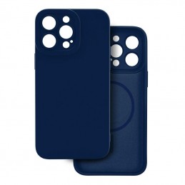 cover  silicone iphone 16 plus blu compatibile magsafe