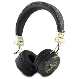 cuffia guess bluetooth con microfono nera con enc