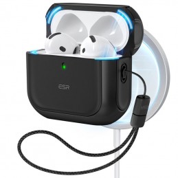 custodia per airpods 4° generazione magsafe nera