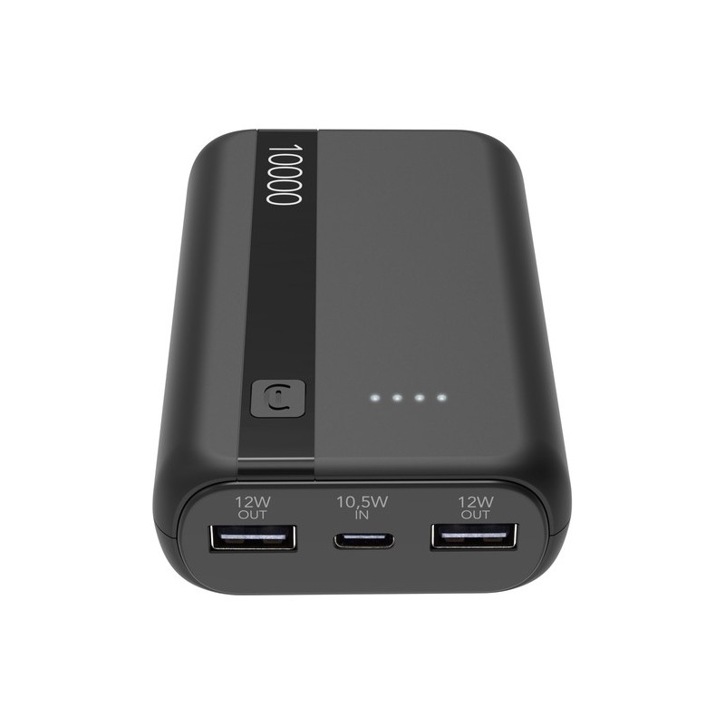 powerbank 10.000 mah usb-c / nera powerbank 10.000 mah usb-c / nera