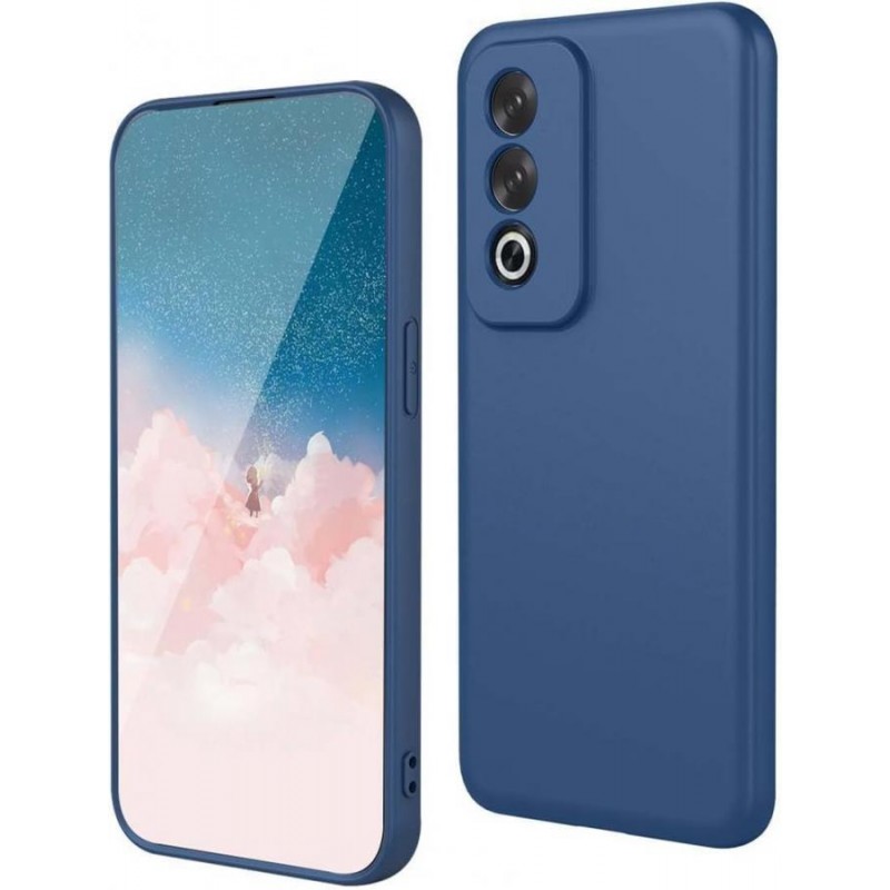 cover in silicone per oppo a80 blu cover in silicone per oppo a80 blu