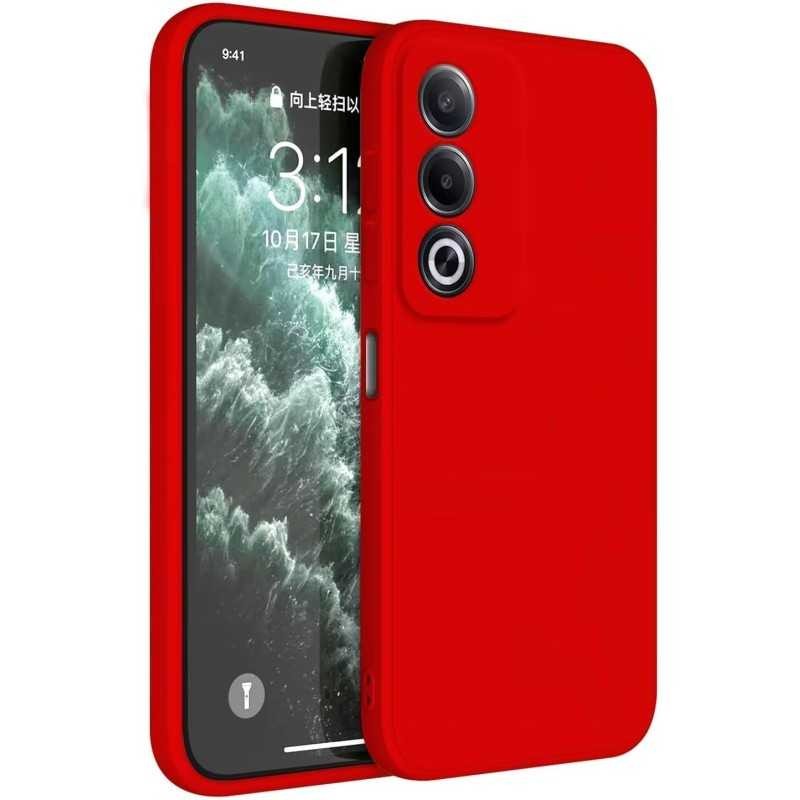 cover in silicone per oppo a80 rossa cover in silicone per oppo a80 rossa