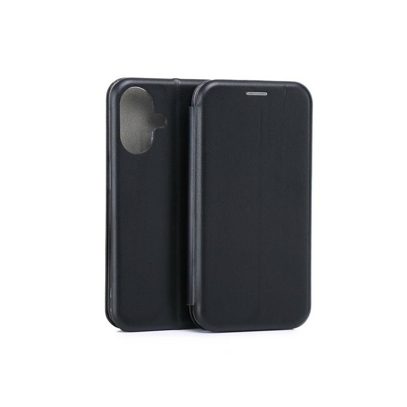 book iphone 16 con porta carte di credito chiusura magnetica nera book iphone 16 con porta carte di credito chiusura magnetica nera