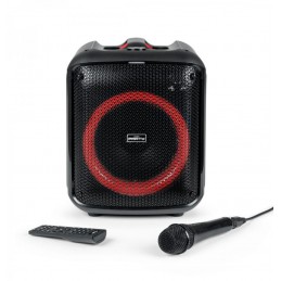 party speaker bluetooth potenza massima 200 Watt bass boost led multicolor microfono e telecomando  incluso