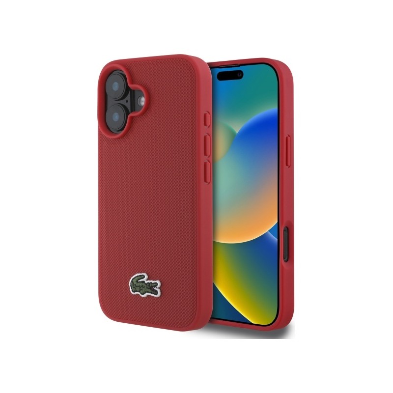 cover lacoste iphone 16 rossa magsafe compatibile cover lacoste iphone 16 rossa magsafe compatibile