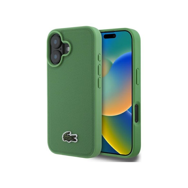 cover lacoste iphone 16 verde magsafe compatibile cover lacoste iphone 16 verde magsafe compatibile
