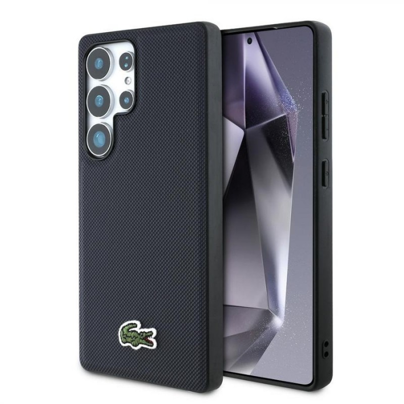 cover lacoste samsung s25 ultra nera compatibile ricarica wireless cover lacoste samsung s25 ultra nera compatibile ricarica wireless