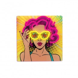 led wall neon women multicolor connettore usb con regolatore di intensita\' dimensioni 320 x 18 x 320