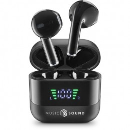 auricolare vivavoce bluetooth doppio  con base di ricarica e display