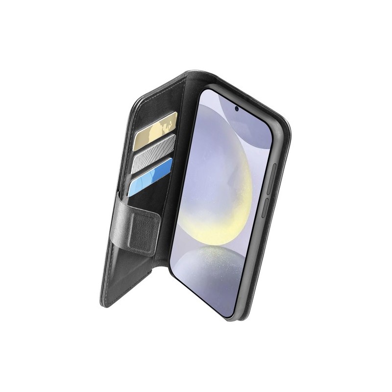 custodia a libro samsung s25 nera