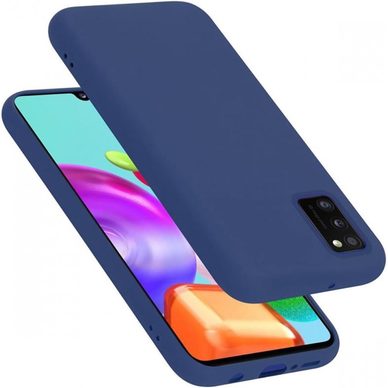 cover in silicone per samsung a41 blu cover in silicone per samsung a41 blu