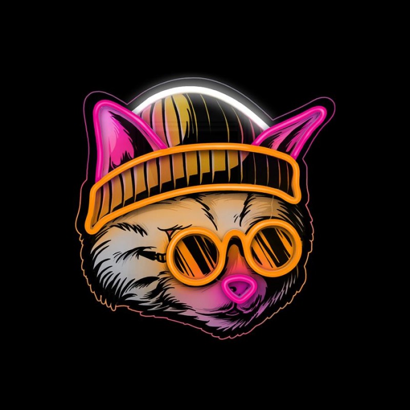 led wall neon cat dreamer multicolor connettore usb con regolatore di intensita\' dimensioni 295 x 18 x325 led wall neon cat dreamer multicolor connettore usb con regolatore di intensita\' dimensioni 295 x 18 x325