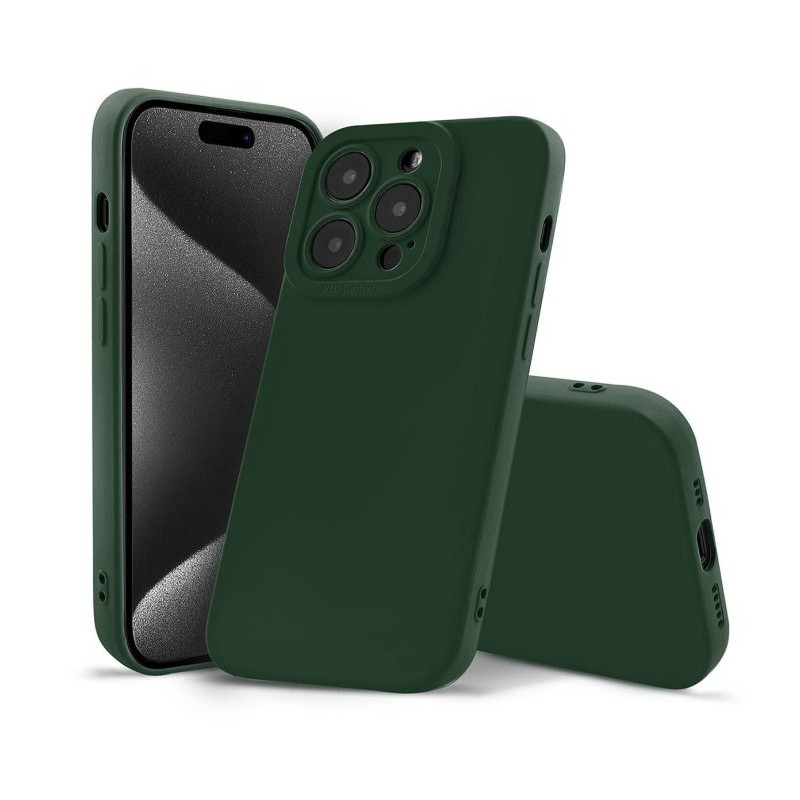 cover in silicone per samsung a55 verde