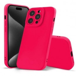 cover in silicone samsung s25 ultra fucsia