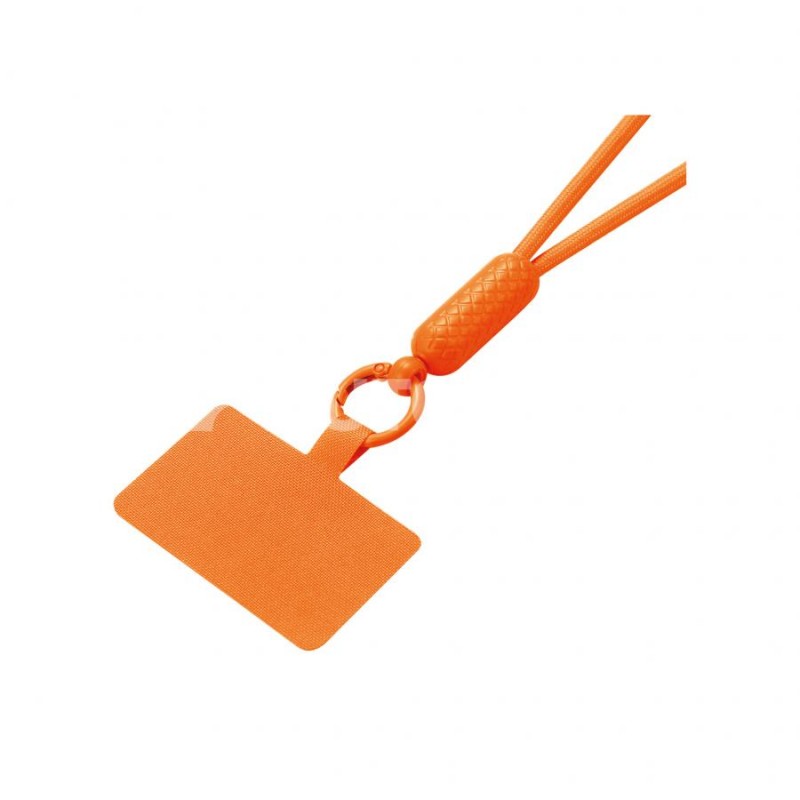 laccio portatelefono universale da collo arancio