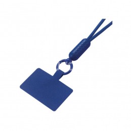 laccio portatelefono universale da collo blu