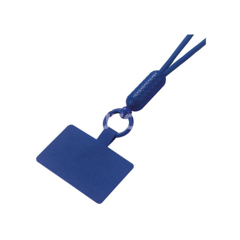 laccio portatelefono universale da collo blu
